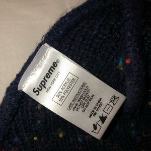 Supreme Accessories - SUPREME NY Navy Script Logo Beanie AUTHENTIC Supreme Accessories - SUPREME NY Navy Script Logo Beanie AUTHENTIC